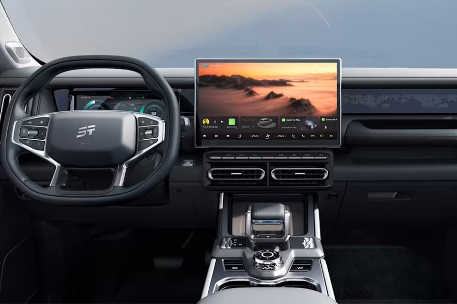 JETOUR T1 Dashboard View