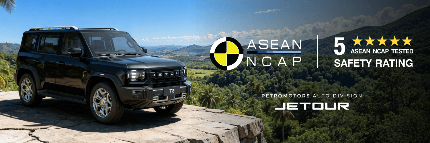 ASEAN NCAP 5 Estrellas Safety Rating - Jetour T2