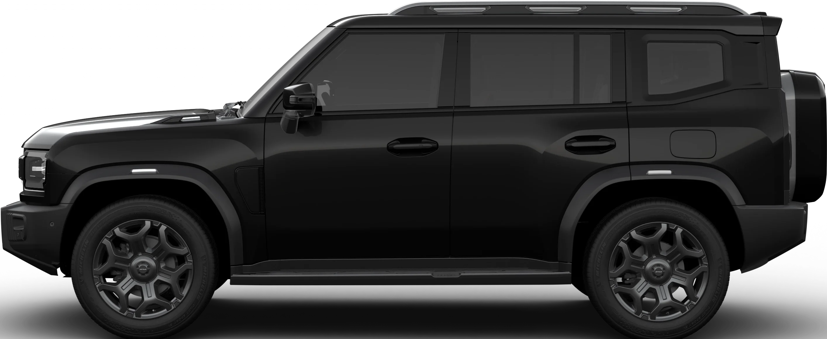 JETOUR T2 PHEV vista lateral - Longitud 4,785 mm