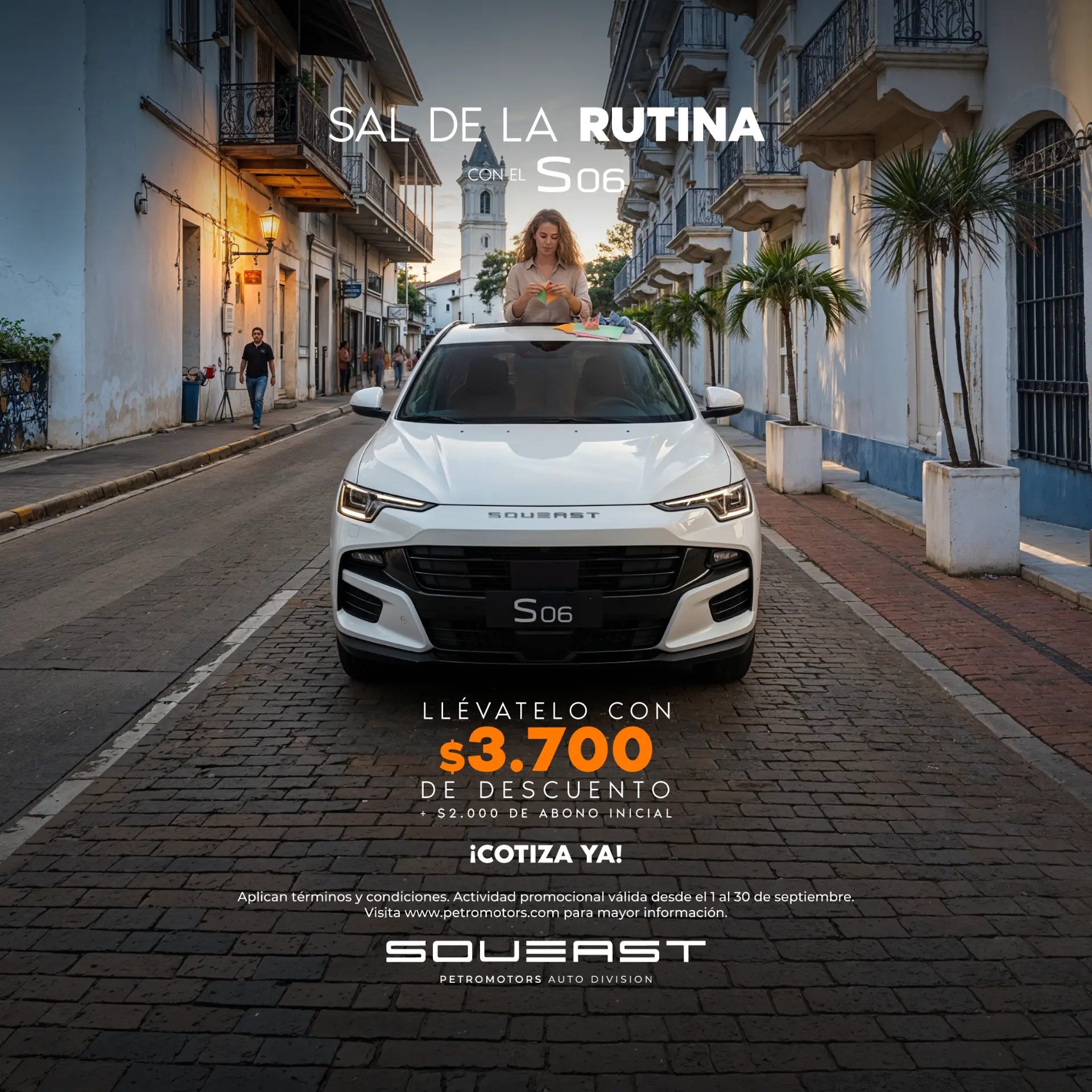 SOUEAST S06 $3,700 DE DESCUENTO – SEPTIEMBRE 2026